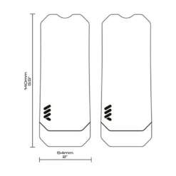 All-mountain-style Adhesivos Protectores Biela Honeycomb -Sramshox Tienda all mountain style adhesivos protectores biela honeycomb 2