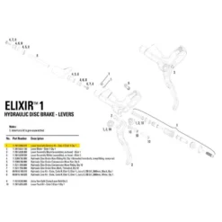 AVID Lever Internals/Service Kit Elixir 1/3 -Sramshox Tienda avid lever internals service kit elixir 1 3 1