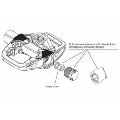 Sramshox Tienda 7 Sramshox Tienda -Sramshox Tienda look x track plug cover kit 1