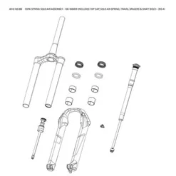 ROCKSHOX Fork Spring Solo Air