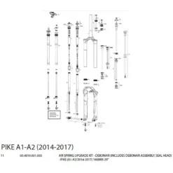 ROCKSHOX Kit Actualización Debonair -Sramshox Tienda rockshox kit actualizacion debonair 1