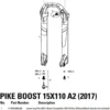 ROCKSHOX Pike (Puente Y Barras) Boost Diffusion -Sramshox Tienda rockshox pike puente y barras boost diffusion