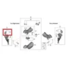 Shimano Handle Embellisher Right R8000 -Sramshox Tienda shimano handle embellisher right r8000