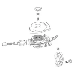 SRAM NX Eagle Shift Lever Trigger MMX Cover Kit